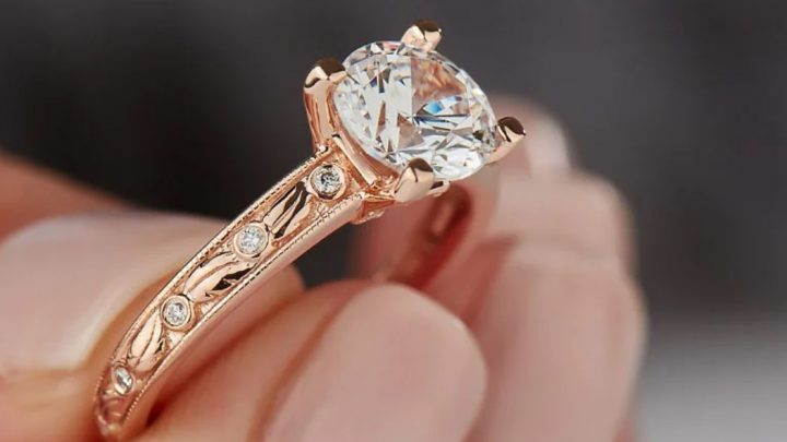 Take A Look At Some Unique Rose Gold Wedding Band Style Rings