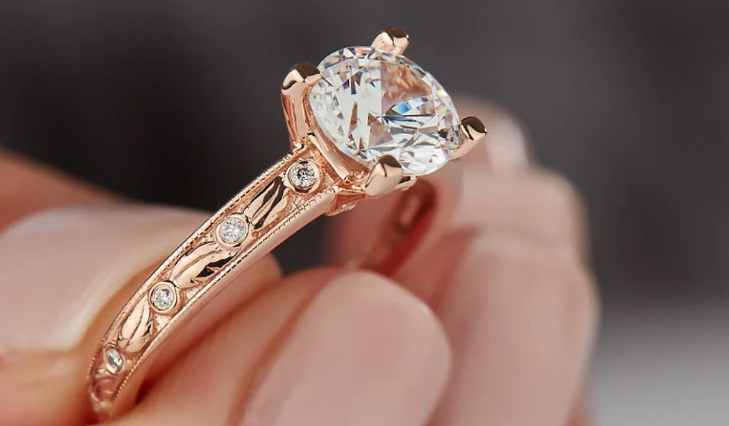 Take A Look At Some Unique Rose Gold Wedding Band Style Rings